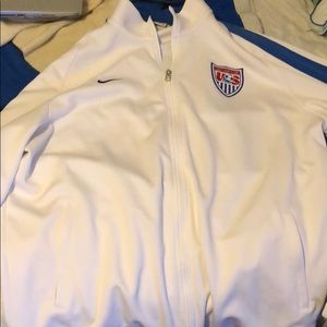 USA soccer full zip jacket